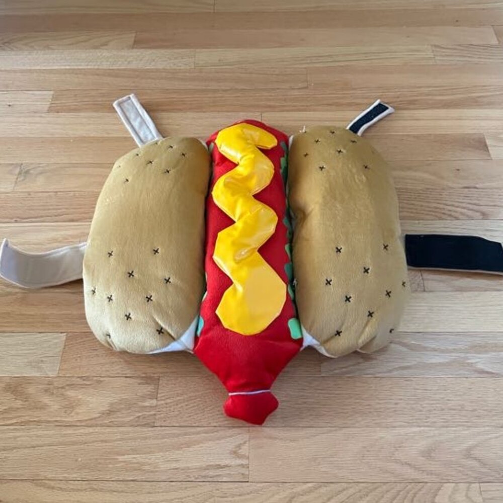 Dog or Cat Hot Dog Costume Size Medium